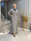 GARİZE 238 KOLYE DETAYLI SİMLİ BALIK ABİYE 