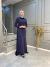 GARİZE 238 KOLYE DETAYLI SİMLİ BALIK ABİYE 
