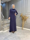 GARİZE 238 KOLYE DETAYLI SİMLİ BALIK ABİYE 