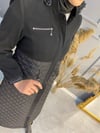 NEVON 0001 KAŞE DETAYLI KAPİTONE KABAN
