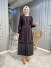 NEVON 015 SİM DETAYLI ABAYA TAKIM