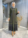 NEVON 015 SİM DETAYLI ABAYA TAKIM