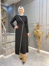 NEVON 1022 Taş Detaylı Abiye Elbise 