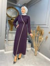 NEVON 1022 Taş Detaylı Abiye Elbise 
