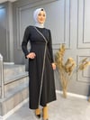 NEVON 1022 Taş Detaylı Abiye Elbise 