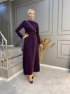 Nevon 1058 Taş Ve İnci İşleme Detaylı Elbise