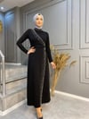 Nevon 1058 Taş Ve İnci İşleme Detaylı Elbise
