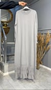 NEVON 135 SOĞUK İPLİK MERSERİZE TRİKO ELBİSE MODELİMİZ