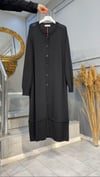 NEVON 147 MERSERİZE KABARTMALI TAM BOY HIRKA