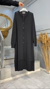 NEVON 147 MERSERİZE KABARTMALI TAM BOY HIRKA