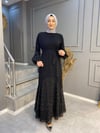 NEVON 2044 DANTEL VALON ELBİSE