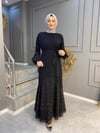 NEVON 2044 DANTEL VALON ELBİSE