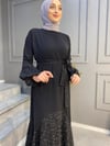 NEVON 2044 DANTEL VALON ELBİSE