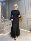 NEVON 2044 DANTEL VALON ELBİSE