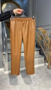 NEVON 2058 İÇİ PAMUKLU BORU PAÇA DERİ PANTALON