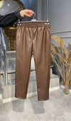 NEVON 2058 İÇİ PAMUKLU BORU PAÇA DERİ PANTALON