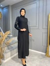 NEVON 21Y3074 ÖZEL KOLEKSİYON DERİ VE DÜĞME DETAYLI TRİKO ELBİAE MODELİMİZ