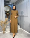 NEVON 21Y3074 ÖZEL KOLEKSİYON DERİ VE DÜĞME DETAYLI TRİKO ELBİAE MODELİMİZ