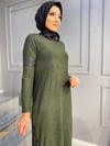 NEVON 21Y3074 ÖZEL KOLEKSİYON DERİ VE DÜĞME DETAYLI TRİKO ELBİAE MODELİMİZ