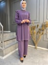 NEVON 21Y5012 Taş İşleme Detaylı Pantalonlu Takım