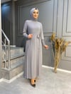 NEVON  21YD3008 Pilise Detaylı Yazlık Harika Abiye 
