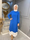 NEVON 2580 2 PARÇA GÖRÜNÜMLÜ YAZLIK ELBİSE