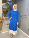 NEVON 2580 2 PARÇA GÖRÜNÜMLÜ YAZLIK ELBİSE