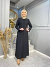 NEVON 3013 DÜZ PAPATYA İŞLEMELİ FERACE