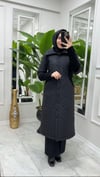 NEVON 3913 KOLLARI TRİKO DETAYLI TAMAMEN KAPİTONE KABAN MODELİMİZ