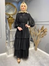 NEVON 4120 KAT KAT TÜL ELBİSE