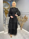 NEVON 4120 KAT KAT TÜL ELBİSE