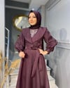 NEVON 4308 ÖZEL TASARIM ÖNÜ TAŞ İŞLEMELİ ABİYE