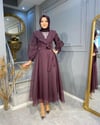 NEVON 4308 ÖZEL TASARIM ÖNÜ TAŞ İŞLEMELİ ABİYE