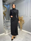 NEVON 4462 SİM DETAYLI KENARI TAŞ İŞLEMELİ ABİYE MODELİMİZ 