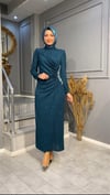 NEVON 4462 SİM DETAYLI KENARI TAŞ İŞLEMELİ ABİYE MODELİMİZ 