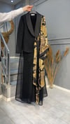 NEVON 46925 İTHAL PREMİUM GOLD VARAK DETAYLI LÜKS ABAYA TAKIM 