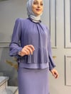 NEVON 5001 Pilise Detaylı Etekli Takım