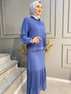 NEVON 5001 Pilise Detaylı Etekli Takım
