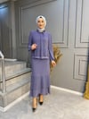 NEVON 5001 Pilise Detaylı Etekli Takım