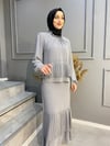NEVON 5001 Pilise Detaylı Etekli Takım
