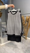 NEVON 5219 KAZAYAĞI DESENLİ KREP ETEKLİ TAKIM MODELİMİZ
