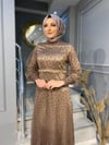 NEVON 613 NOKTA SİM DETAYLI LÜKS ABİYE