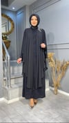 NEVON 622 SİM DETAYLI ŞİFON PELERİNLİ LÜKS ABİYE