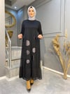 Nevon 642 Sim Baskı Detaylı  Elbise