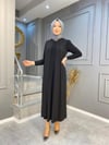 NEVON 647 PLİSELİ PELERİNLİ ELBİSE