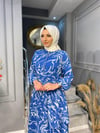 NEVON 70101 KAT KAT ŞİFON YAZLIK ELBİSE