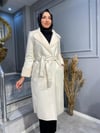 NEVON 76538 HEM DERİ DETAYLI HEM KÜRKLÜ KABAN MODELİMİZ 
