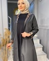 NEVON 899 İÇİ LEOPAR BASKILI YAĞMURLUK KAP