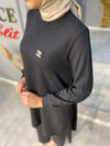 NEVON 910 BROŞ DETAYLI FİTTİLİ PANTALONLU TAKIM 
