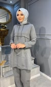 NEVON 920 KAPŞ.TAŞ İŞLEMELİ PANTALONLU TAKIM
